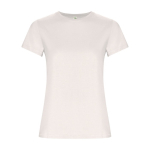 T-shirt van 100% biologisch katoen voor dames 160 g/m2 Roly kleur gebroken wit