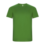 Sportshirt van 50% gerecycled polyester voor heren 135 g/m2 Roly kleur appel groen