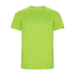 Sportshirt van 50% gerecycled polyester voor heren 135 g/m2 Roly kleur neon groen