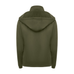 Lichtgewicht waterdichte unisex jas van polyester 85 g/m2 Roly kleur miliair groen tweede weergave achterkant