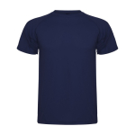 Sportshirt van polyester piqué 150 g/m2 Roly kleur marineblauw