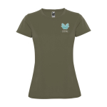 Sportshirt van piqué voor dames 150 g/m2 Roly weergave zeefdruk