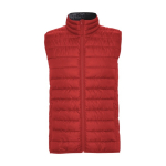 Isolerend vest van polyester met dons voor heren 290 g/m2 Roly kleur rood