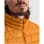 Isolerend vest van polyester met dons voor heren 290 g/m² Roly kleur donkergeel weergave detail 1