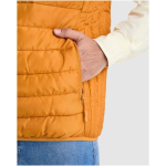 Isolerend vest van polyester met dons voor heren 290 g/m² Roly kleur donkergeel weergave detail 2