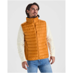 Isolerend vest van polyester met dons voor heren 290 g/m² Roly kleur donkergeel luxe weergave