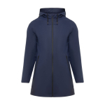 Waterdichte regenjas van polyester voor dames 210 g/m2 Roly kleur marineblauw