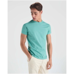 T-shirt van 100% katoen voor heren 190 g/m² Roly kleur donkerblauw luxe weergave