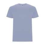 T-shirt van 100% katoen voor heren 190 g/m2 Roly kleur grijsachtig blauw