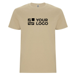 T-shirt van 100% katoen voor heren 190 g/m2 Roly met afdrukgebied