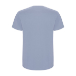 T-shirt van 100% katoen voor kinderen 190 g/m2 Roly kleur grijsachtig blauw tweede weergave achterkant