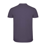 Poloshirt van katoen piqué voor heren met korte mouwen 200 g/m2 Roly tweede weergave achterkant