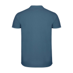 Poloshirt van katoen piqué voor heren met korte mouwen 200 g/m2 Roly tweede weergave achterkant