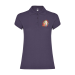 Poloshirt van 100% katoen piqué voor dames 200 g/m2 Roly weergave zeefdruk