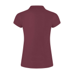 Poloshirt van 100% katoen piqué voor dames 200 g/m2 Roly tweede weergave achterkant