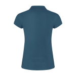 Poloshirt van 100% katoen piqué voor dames 200 g/m2 Roly tweede weergave achterkant