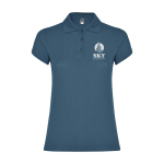 Poloshirt van 100% katoen piqué voor dames 200 g/m2 Roly weergave zeefdruk