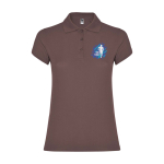 Poloshirt van 100% katoen piqué voor dames 200 g/m2 Roly weergave zeefdruk