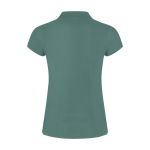 Poloshirt van 100% katoen piqué voor dames 200 g/m2 Roly tweede weergave achterkant