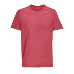 Unisex T-shirt 100% biologisch katoen SOL'S Legend 175 g/m2 kleur koraal