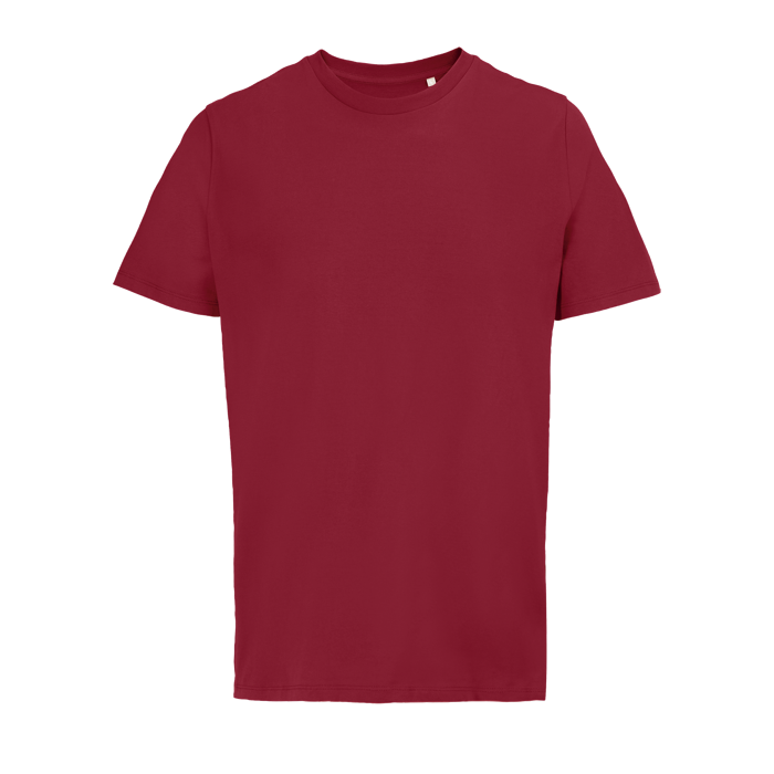 Unisex T-shirt 100% biologisch katoen SOL'S Legend 175 g/m2 kleur onverzadigd rood