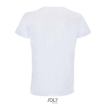 Unisex katoenen T-shirt met ronde hals SOL'S Crusader 150 g/m2 kleur wit achter aanzicht