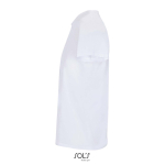 Unisex katoenen T-shirt met ronde hals SOL'S Crusader 150 g/m2 kleur wit zij aanzicht