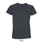 Unisex katoenen T-shirt met ronde hals SOL'S Crusader 150 g/m2 kleur donkergrijs