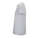 Unisex katoenen T-shirt met ronde hals SOL'S Crusader 150 g/m2 kleur gemarmerd grijs zij aanzicht