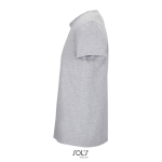 Unisex katoenen T-shirt met ronde hals SOL'S Crusader 150 g/m2 kleur gemarmerd grijs zij aanzicht
