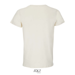 Unisex katoenen T-shirt met ronde hals SOL'S Crusader 150 g/m2 kleur naturel achter aanzicht