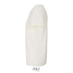 Unisex katoenen T-shirt met ronde hals SOL'S Crusader 150 g/m2 kleur naturel zij aanzicht