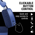 Draadloze koptelefoon met handsfree functie Fresh 'n Rebel Code Core achtste weergave