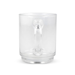 Hittebestendig theeglas met capaciteit van 260ml kleur doorzichtig vierde weergave