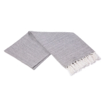 Hammam handdoek van gerecycled katoen in effen kleur 150x90cm