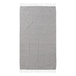 Hammam handdoek van gerecycled katoen in effen kleur 150x90cm derde weergave