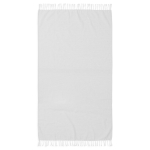 Hammam handdoek van gerecycled katoen in effen kleur 150x90cm derde weergave