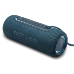 Cilindervormige waterbestendige speaker met LED-details