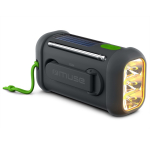 Draagbare radio met zaklamp en powerbank 1.000mAh Muse kleur zwart derde weergave