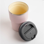 Dubbelwandige take away beker met Asobu-technologie 355ml kleur rose paztel derde weergave