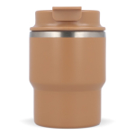 Stapebare take away reisbeker in verschillende kleuren 280ml kleur bruin derde weergave