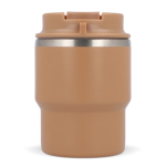 Stapebare take away reisbeker in verschillende kleuren 280ml kleur bruin vijfde weergave