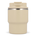 Stapebare take away reisbeker in verschillende kleuren 280ml kleur beige derde weergave