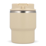 Stapebare take away reisbeker in verschillende kleuren 280ml kleur beige vijfde weergave