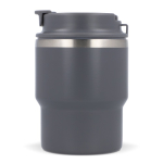 Stapebare take away reisbeker in verschillende kleuren 280ml kleur donkergrijs vierde weergave