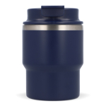 Stapebare take away reisbeker in verschillende kleuren 280ml kleur donkerblauw derde weergave
