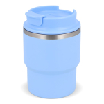 Stapebare take away reisbeker in verschillende kleuren 280ml kleur lichtblauw