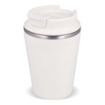 Dubbelwandige take-awaybeker geschikt voor koffiemachines 280 ml