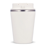 Dubbelwandige take-awaybeker geschikt voor koffiemachines 280 ml zesde weergave