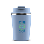 Dubbelwandige take-awaybeker geschikt voor koffiemachines 280 ml met afdrukgebied
